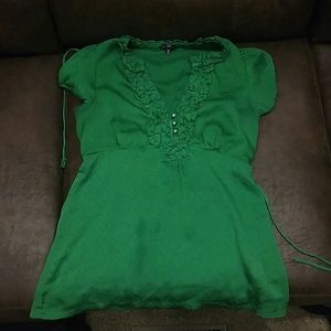 Maurice s Green shirt