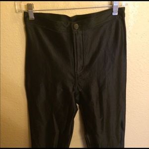 American apparel black disco pants