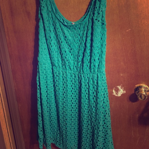 Green dress