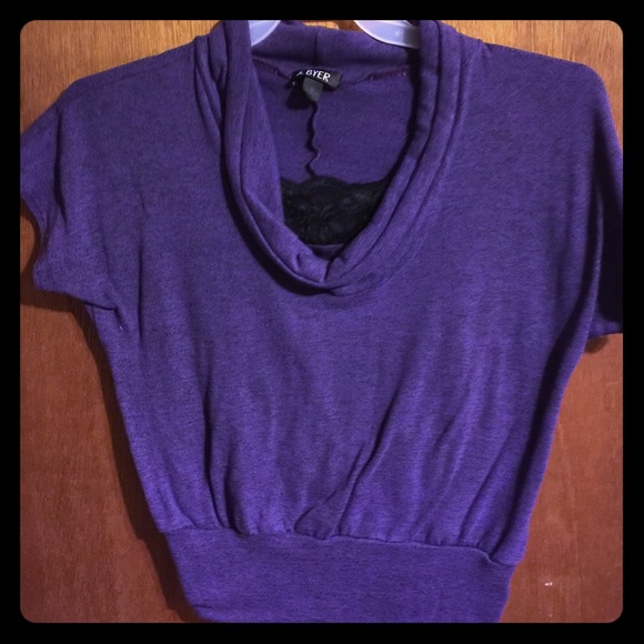 Purple dress shirt