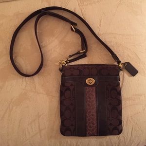 Coach cross body bag