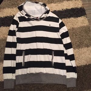 GUESS Men's Hooded Long Sleeve Shirt