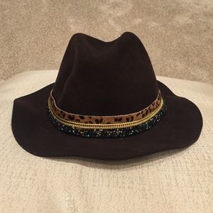 brown fall hat