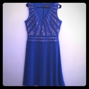Adrianna Papell blue dress