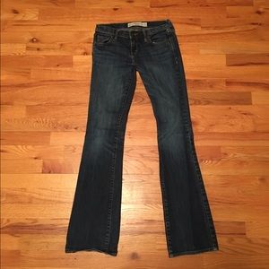 Abercrombie and Fitch boot cut jeans