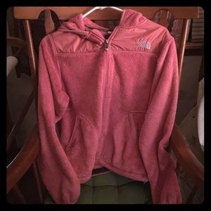 Pink women's North Face jacket