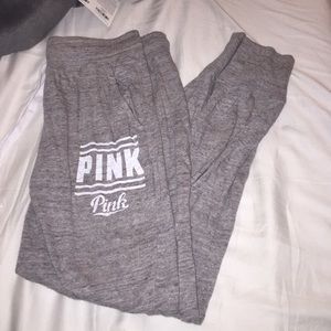Victoria's Secret PINK crop campus pants