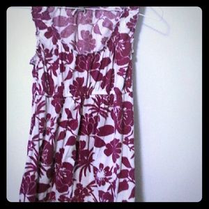 Ruffled flowery AE Tank