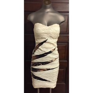 Strapless Cocktail Dress