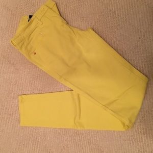 H&M yellow pants!