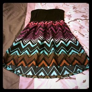 Roxy strapless summer dress