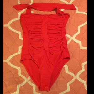 Coral one piece