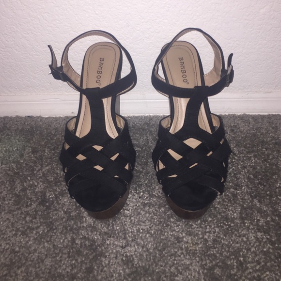 Woven style wedges