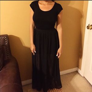 Black F21 Dress