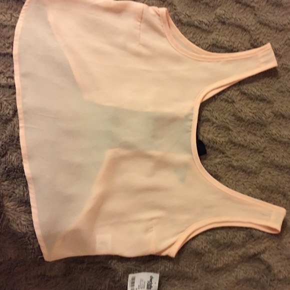 Sheer crop top with bows in the back - Picture 2 of 2