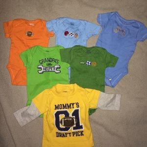 Newborn clothing- gerber & carters