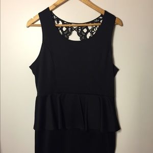 Black dress sleeveless