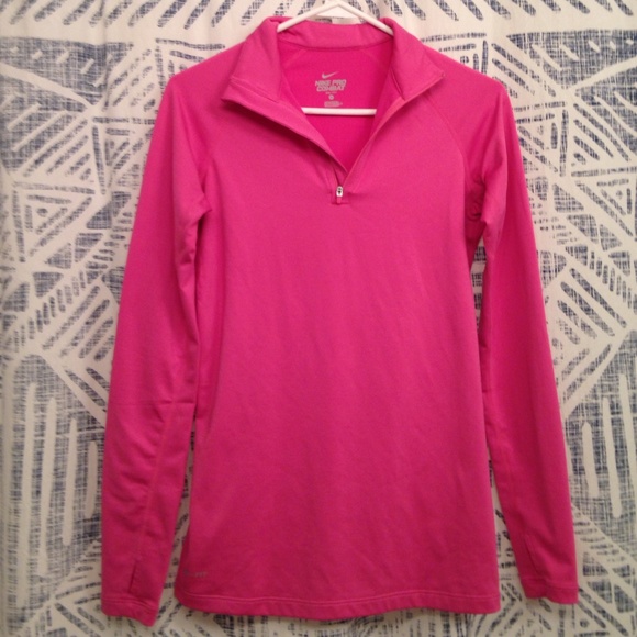 Bright Pink Nike Dri-Fit Shirt