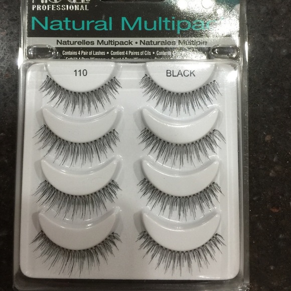 Three boxes of false lashes