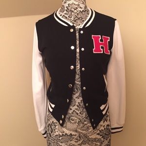 Limited 50% Off Sale Black and white jacket