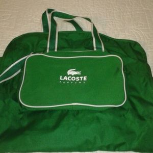 Lacoste travel bag!