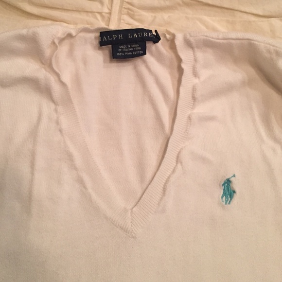 Ralph Lauren V-neck sweater - Picture 3 of 3