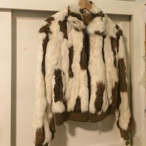 Genuine Rabbit Fur Jacket