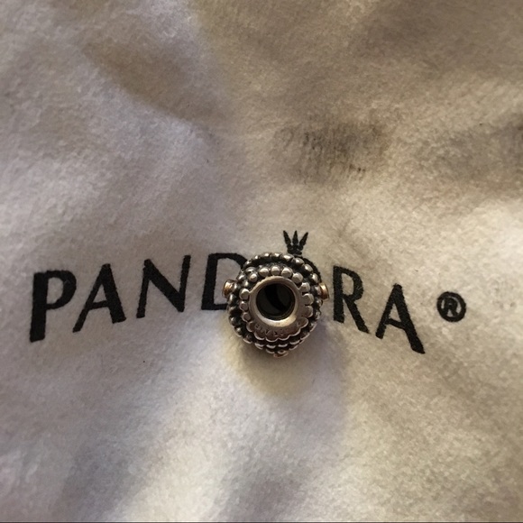 SOLD! gold&diamond Pandora entangled beauty charm - Picture 2 of 3