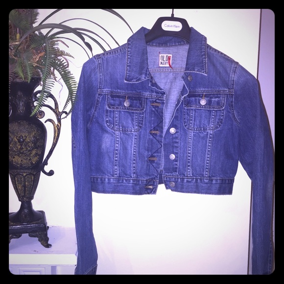 Old Navy Crop Jean Jacket