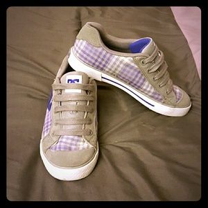 Size 6.5 Purple DC Skateboard Shoes