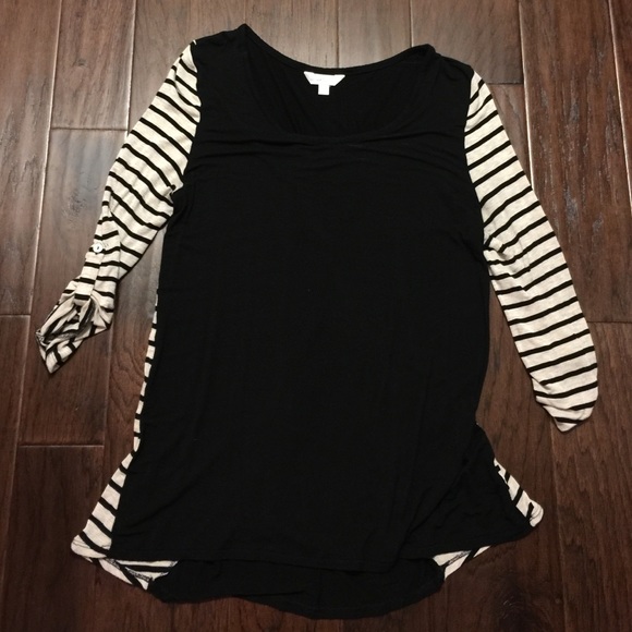 Adorable Charming Charlie 3/4 sleeve shirt