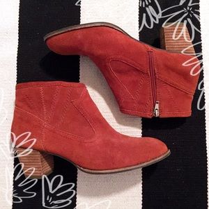 Dolce Vita Burnt Orange Bootie 9.5
