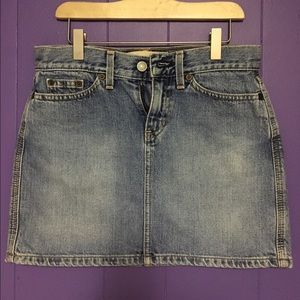 Vintage Gap denim skirt