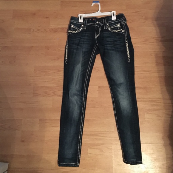 Rock revival skinny jeans