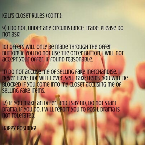 Closet Rules! - Picture 3 of 3