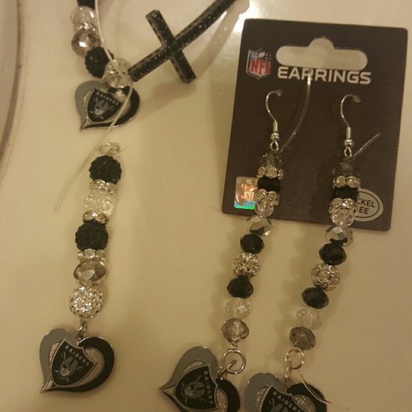 NFL logo jewerly with real crystals
