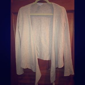 Cream cashmere cardigan!