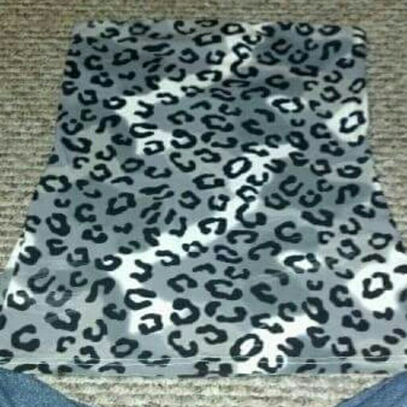 Cheetah tube top
