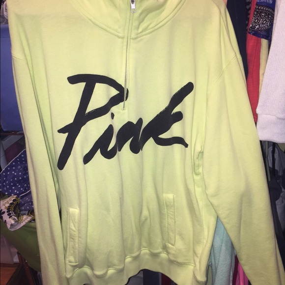 Victoria secret PINK half zip!
