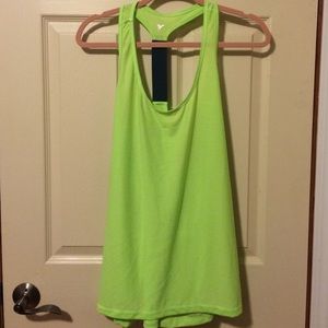 Lime green workout tank. NWT!