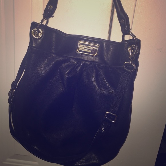 Marc Jacobs black leather bag