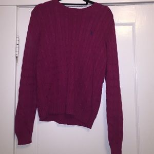 Ralph Lauren cable knit sweater