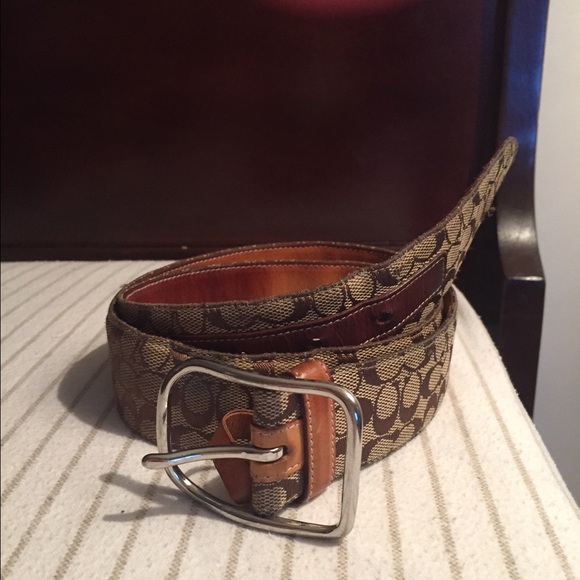 Tan authentic coach belt - Picture 1 of 1