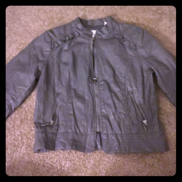 Leather jacket