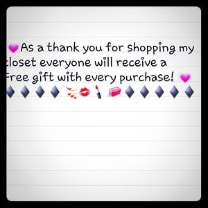 ♡》Free gift with every purchase!《♡