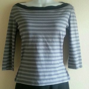 FINAL PRICE! BOAT NECK Striped Top