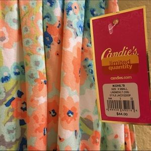 Colorful high low skirt