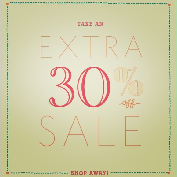 30% off on EVERYTHING until NOVEMBER 30th