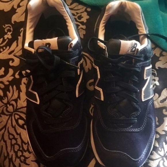 Navy Blue New Balances