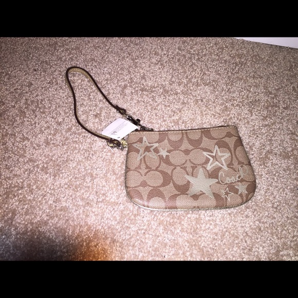 Authentic Coach small wristlet